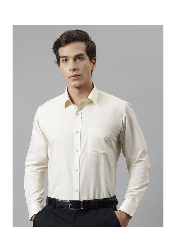 Jasmine White Slim Formal Shirt for Men